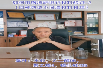 81 如何用微波炉进行材料验证2（四种典型不同温材料机理）