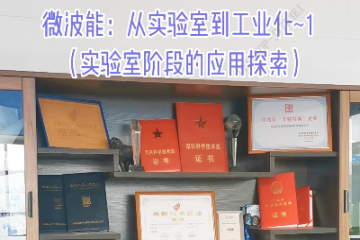 91 微波能：从实验室到工业化1（实验室阶段的应用探索）